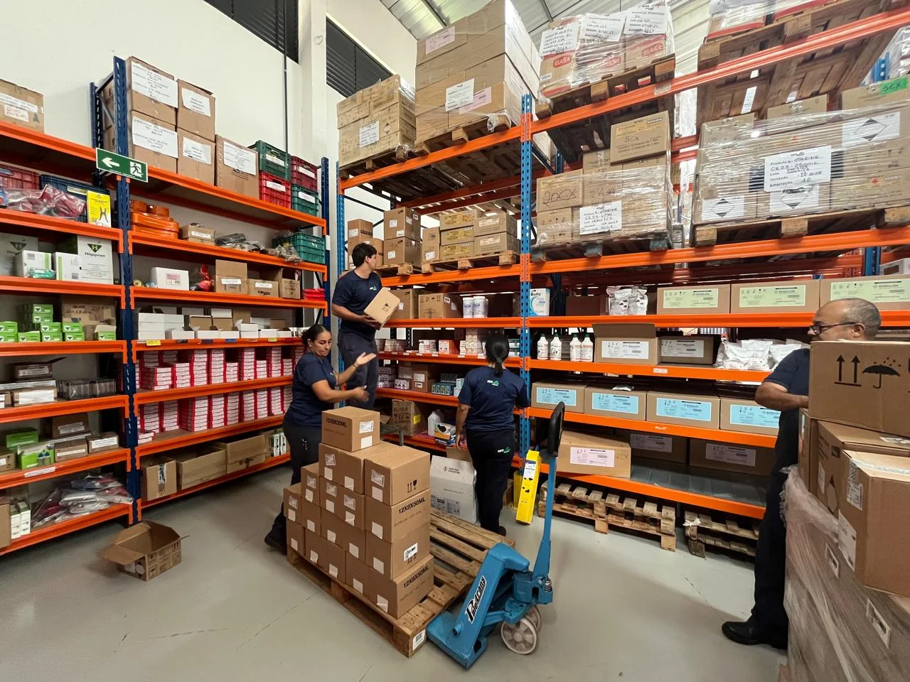 Galpão de distribuição e logística da VETSEED em Campo Grande MS